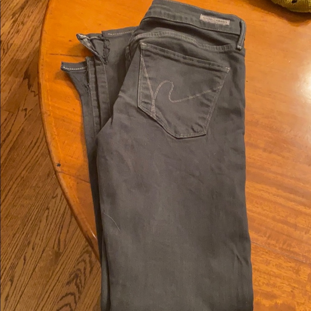 Citizens of Humanity green denim